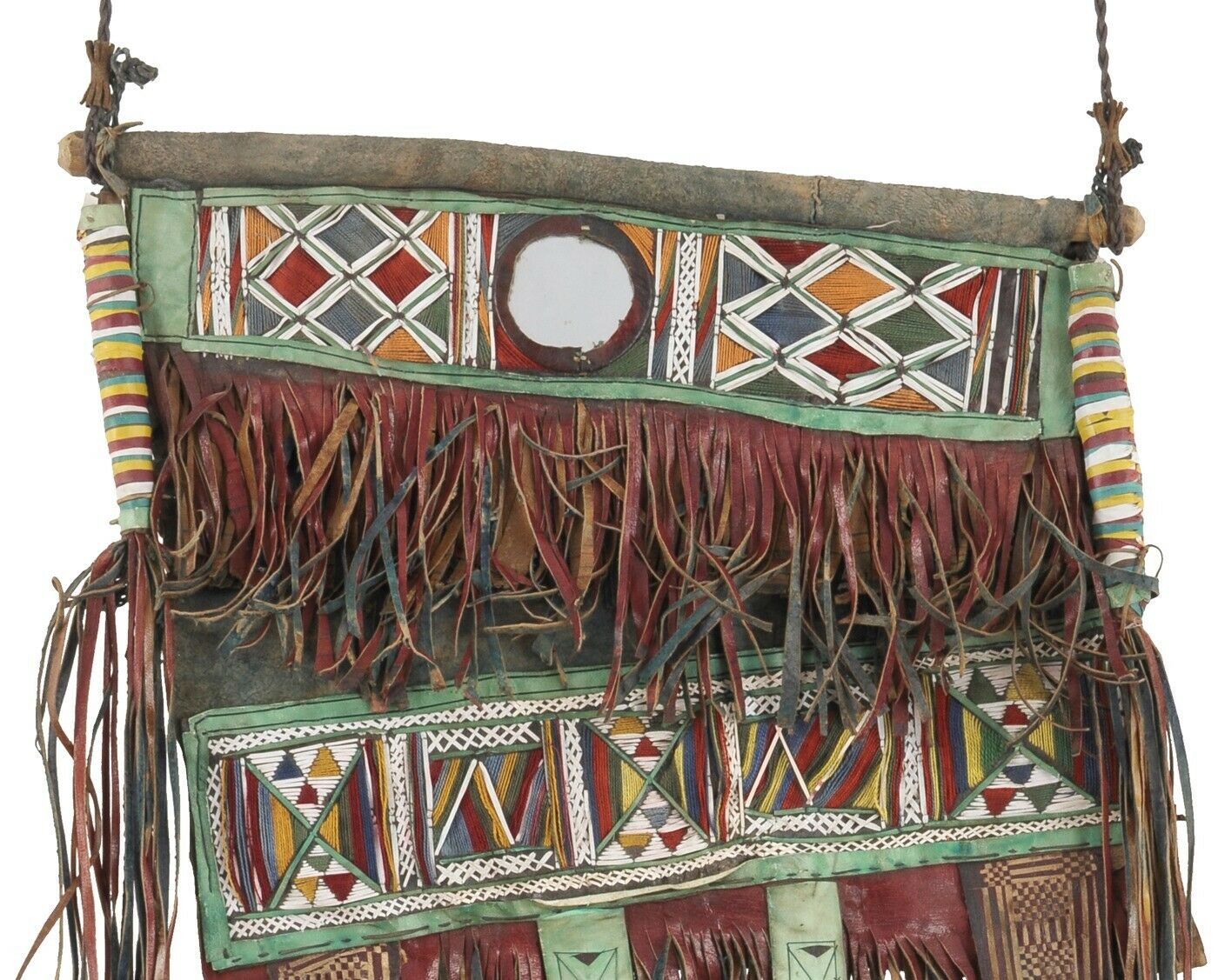 Παλιά αφρικανική τέχνη Τουαρέγκ, δερμάτινη διακόσμηση σκηνών, Εθνοτική ερήμου Μαλί Νίγηρα Σαχάρα - Tribalgh