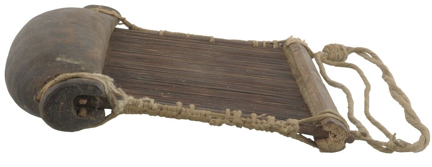 Outil de tissage en bois ancien métier à tisser kente d'art africain pour tissu tissé Ashanti Ghana - Tribalgh