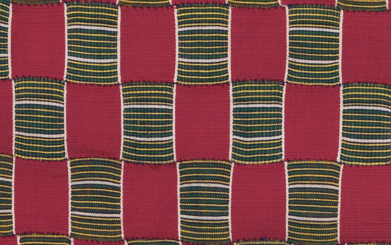 RARE African Ewe Kente Ghana Volta handwoven ceremonial Ethnic cloth textile - Tribalgh