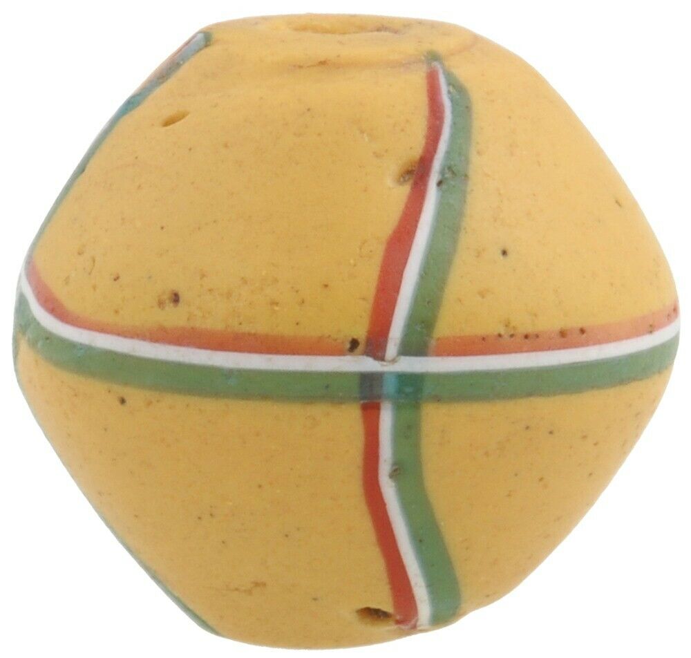 Old African trade bead antique King Venetian glass lampwork African trade - Tribalgh