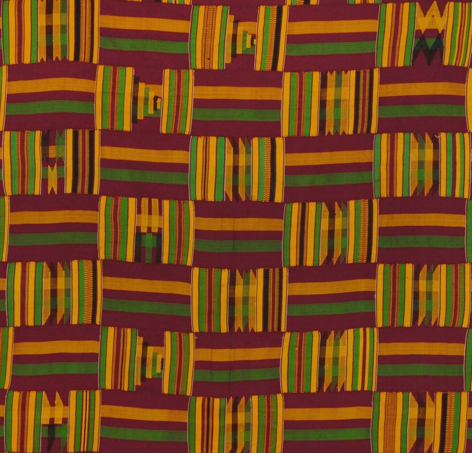 Ashanti Kente hand woven cloth Asante African Akan home decoration textile Ghana - Tribalgh