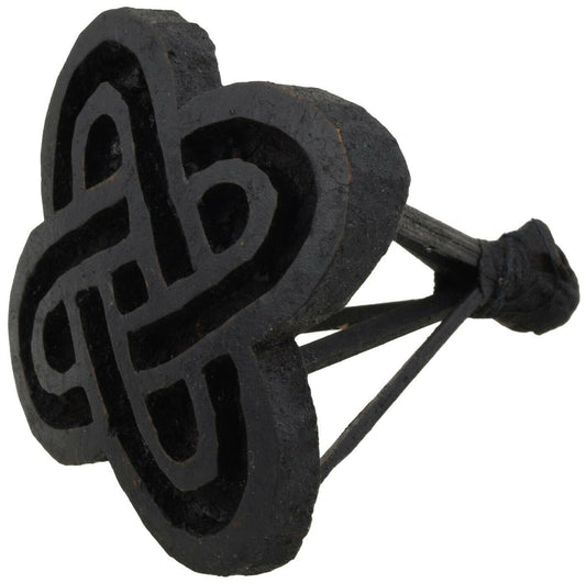 Afrikanischer Adinkra Ashanti Ghana Authentischer Stempelblock Akan Stoff Textilstoff – Tribalgh