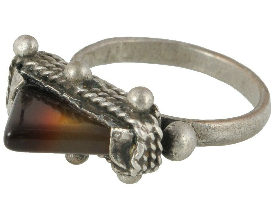 Old Tuareg Ring silver jewelry African Ethnic Art Niger Nigeria Mali West Africa - Tribalgh