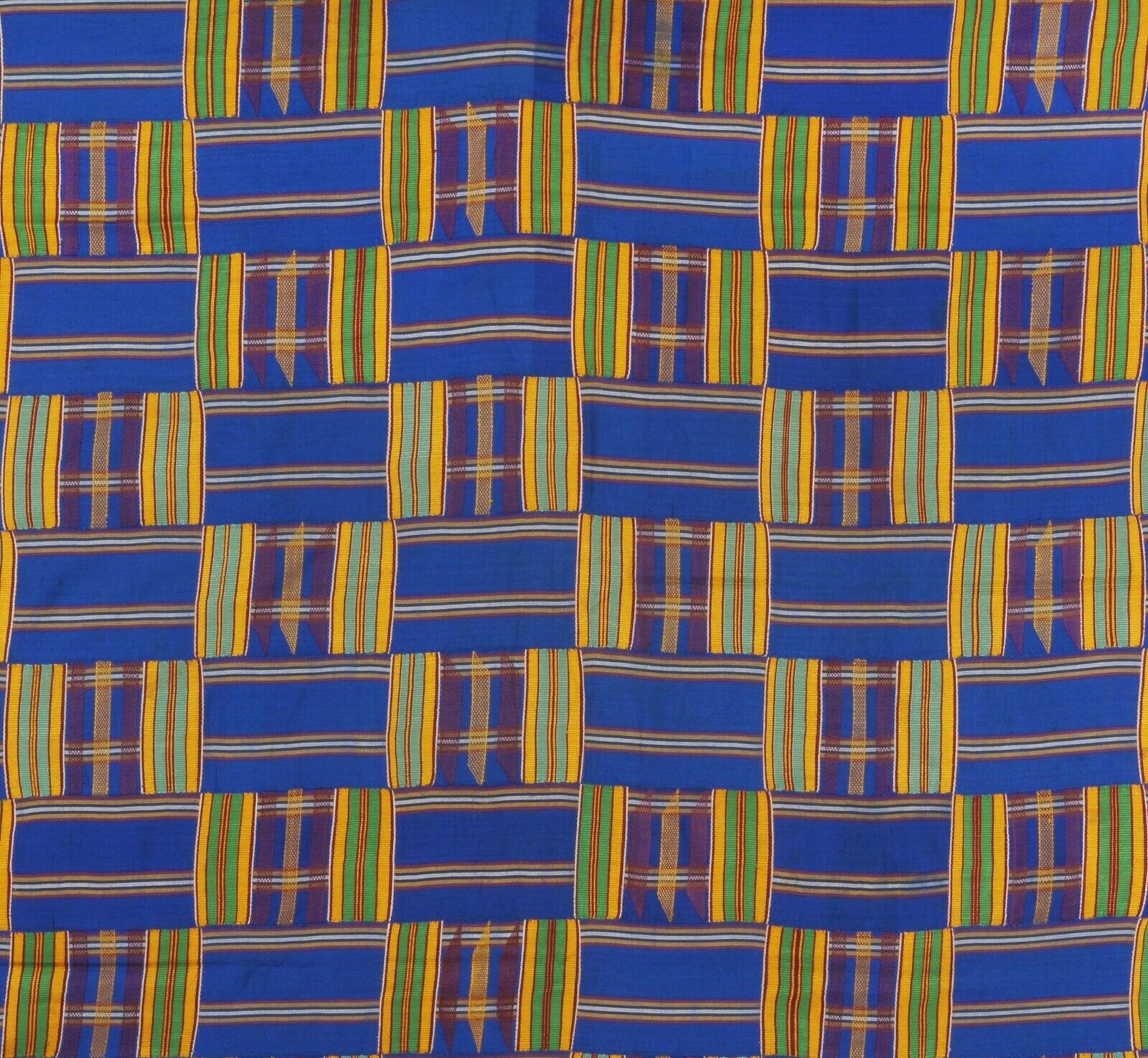 Ashanti Kente hand woven cloth Asante African Akan home decoration textile Ghana - Tribalgh
