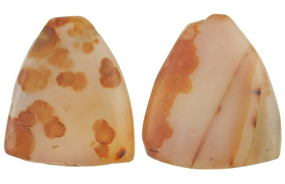 Old African trade beads Carnelian Agate stone beads pendants Cambay India - Tribalgh
