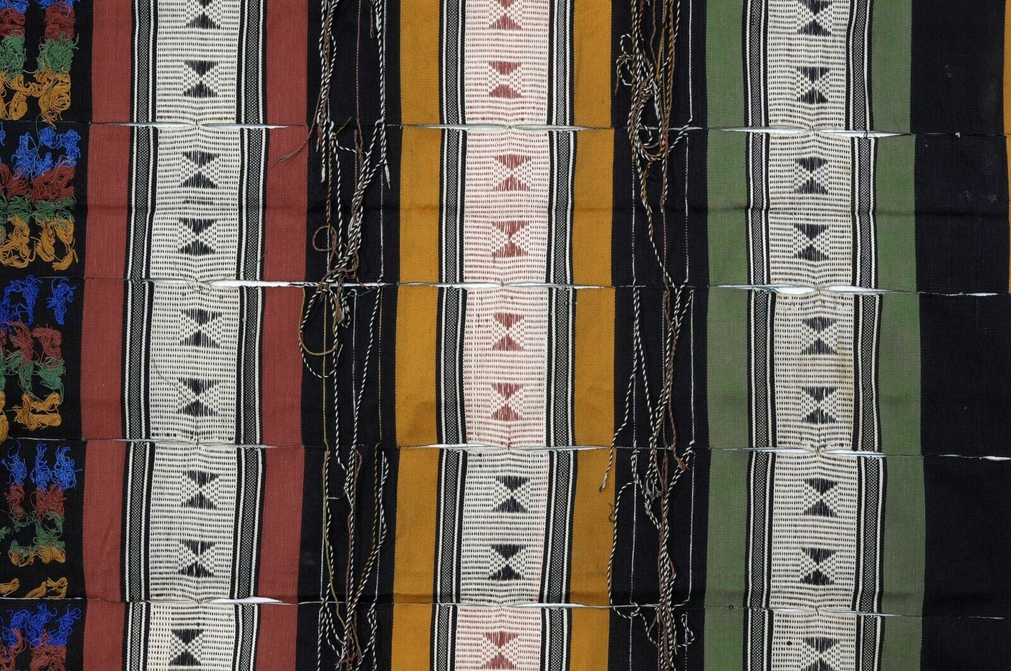 Ancien tissu africain Djerma Niger textile tissé à la main couverture de mariage du désert du Sahara - Tribalgh