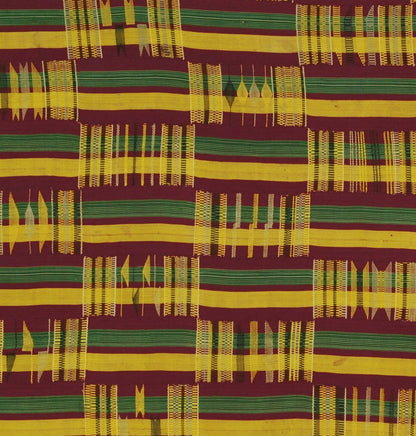 Ashanti Kente ткань ручной работы Asante African Akan текстиль для украшения дома Гана - Tribalgh