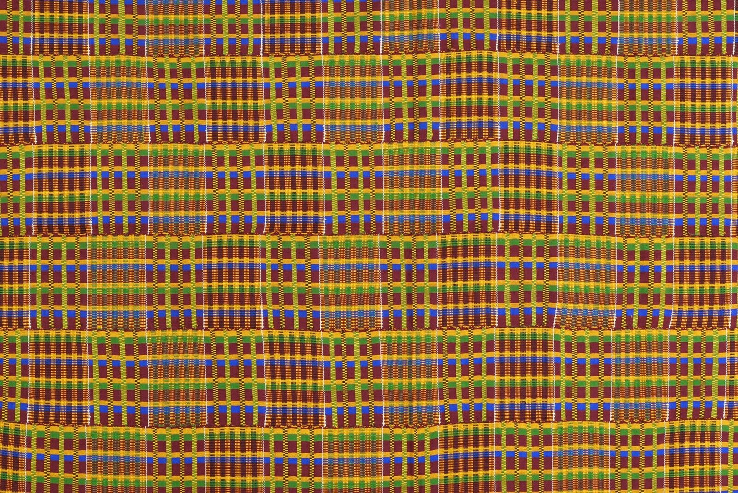 Tissu africain Kente tissé à la main Ashanti Asante Akan Décor tissé à la main Ghana - Tribalgh