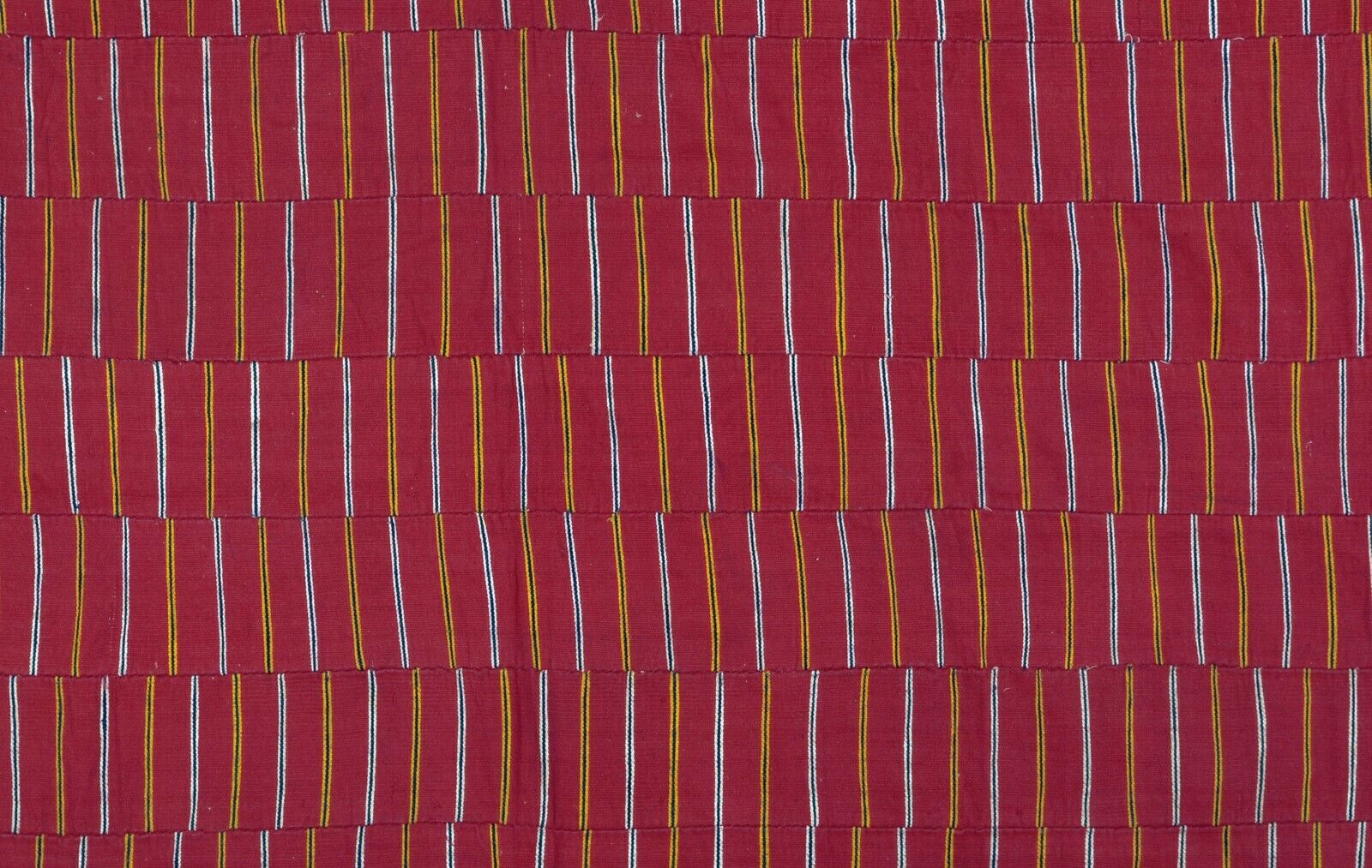 RARE African Ewe Kente cloth Ghana Volta handwoven ceremonial - Tribalgh