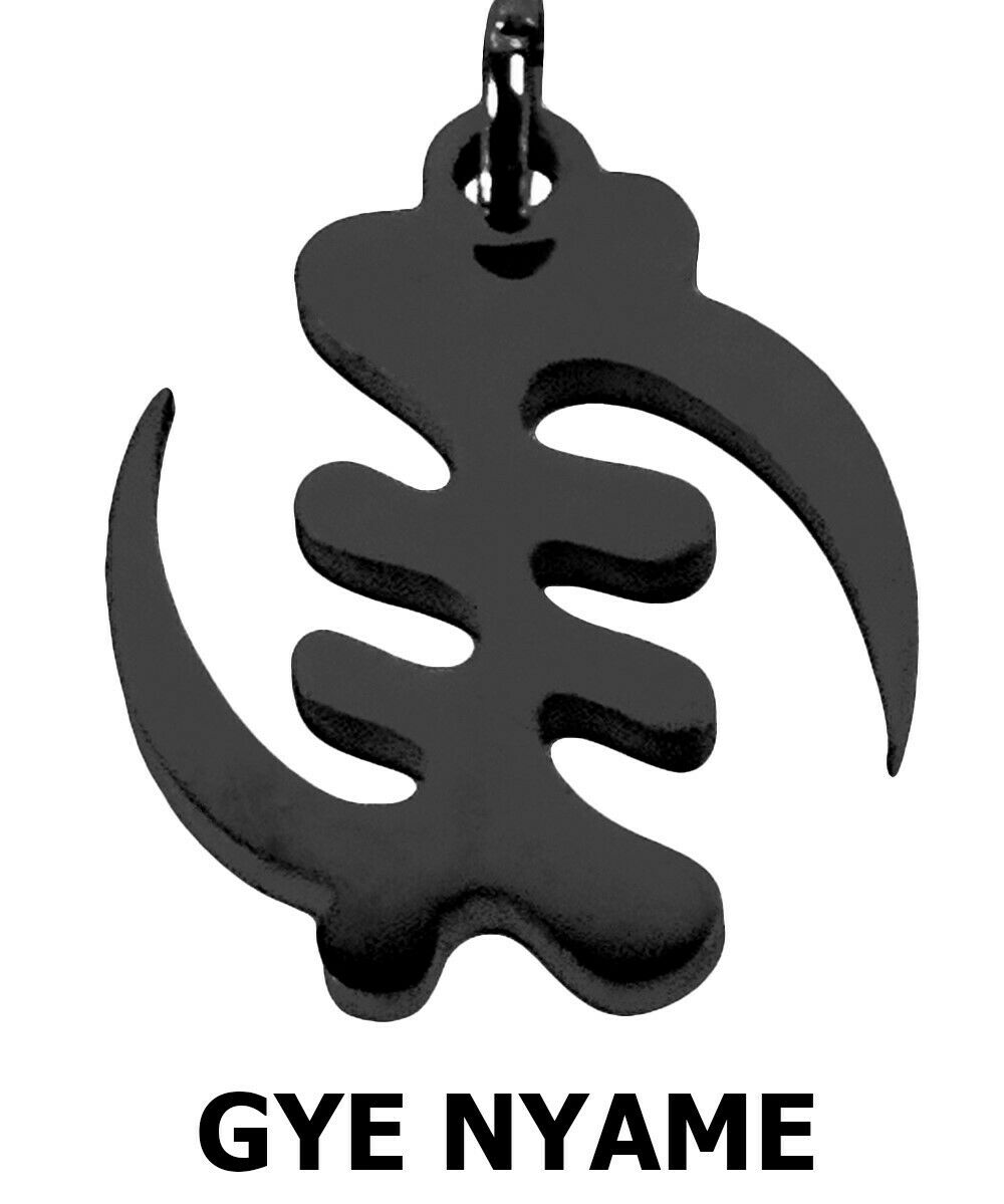 Африканские символы Adinkra, браслет из нержавеющей стали, регулируемые украшения из Ганы - Tribalgh