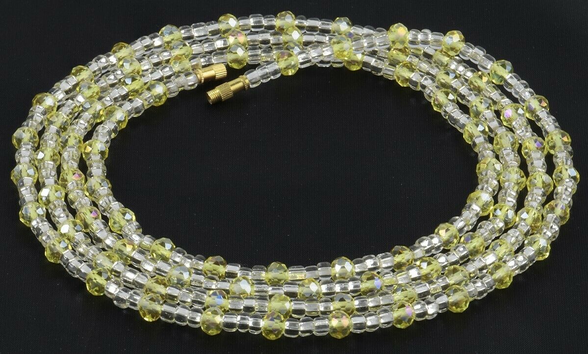 African Waist Beads handmade Ghana belly chain African body jewelry - Tribalgh