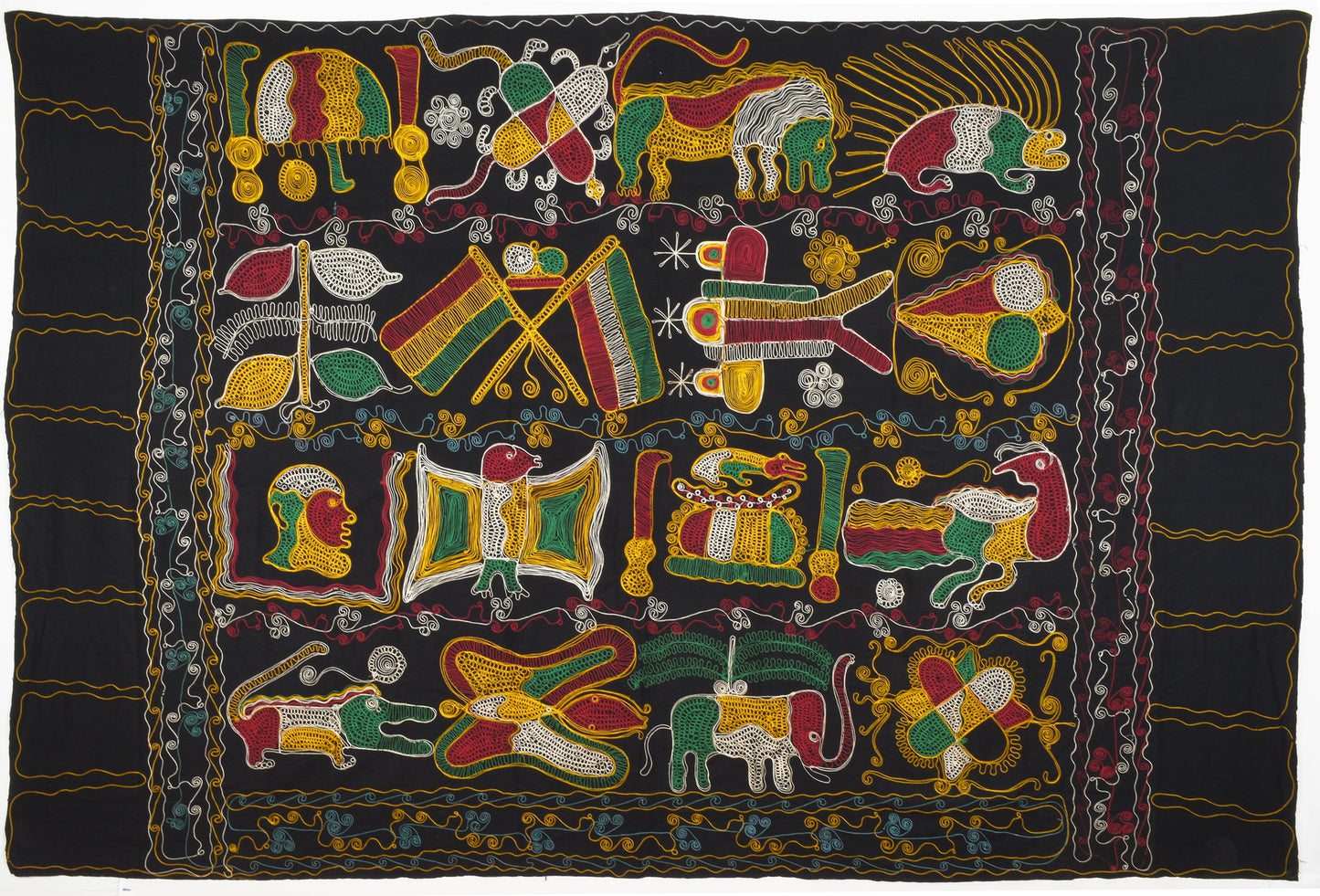 Akunitan-Tuch der Great Ghana Ashanti Africa 1 - Tribalgh