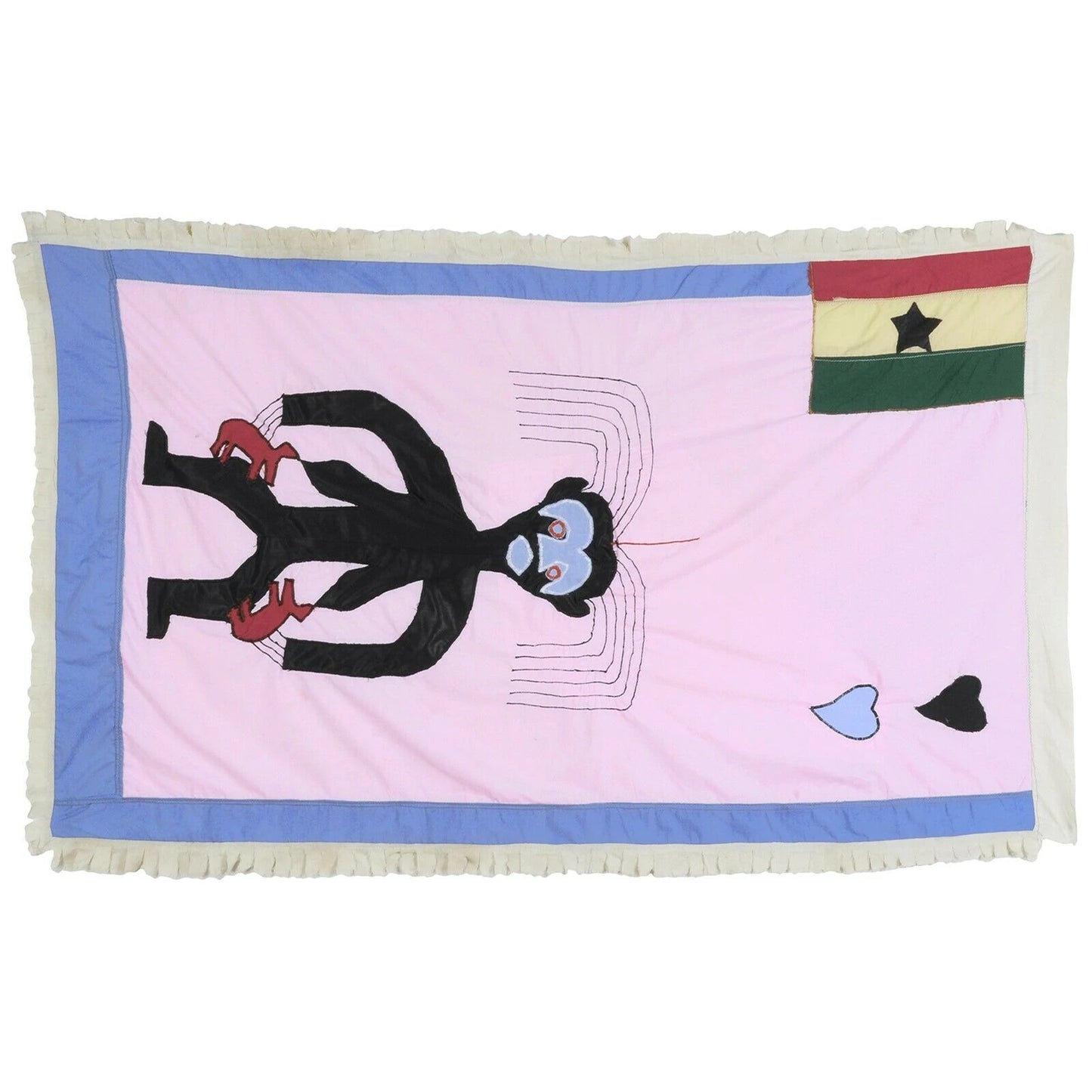 Флаг Фанти Асафо Фанте Франкаа Африканская Гана Искусство Аппликации Золотой Берег - Tribalgh