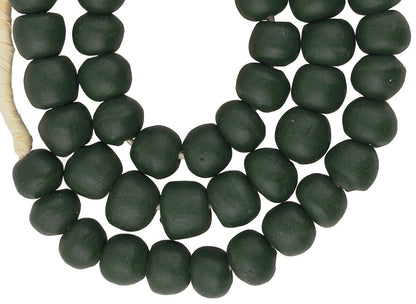 Krobo-Perlen recyceltes Pulverglas handgefertigter afrikanischer Handel - Tribalgh