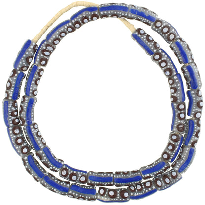 Recycled Glass Powder Beads Handmade Krobo Ceremonial Dipo Jewelry African Trade