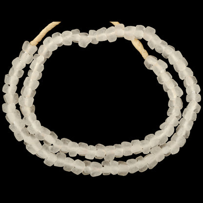 New Krobo Powderglass Beads Flower Recycled Glass Beads African Trade Ghana Dipo