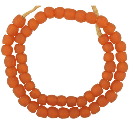Authentic African Trade Beads - Translucent Recycled Bottle Glass