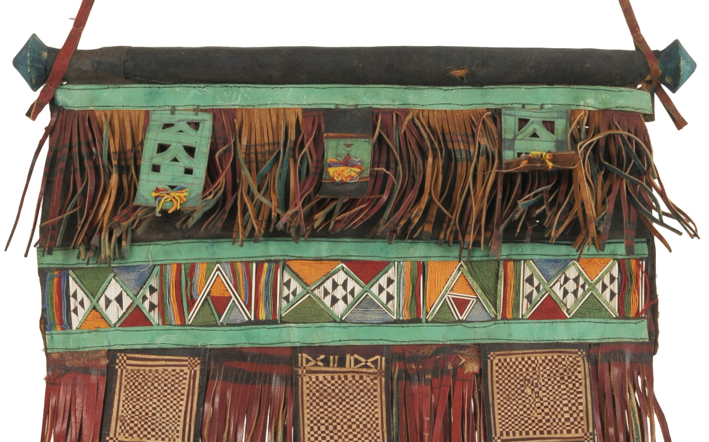 Παλιά αφρικανική τέχνη Τουαρέγκ, δερμάτινη διακόσμηση σκηνών, Εθνοτική ερήμου Μαλί Νίγηρα Σαχάρα - Tribalgh