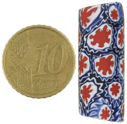Afrikanische Handelsperle, antikes Millefiori-Mosaik aus venezianischem Glas – Tribalgh