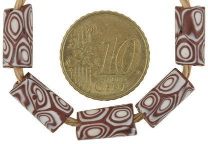 Antike afrikanische Handelsperlen Millefiori Venezianisches Glas Murano-Mosaik - Tribalgh