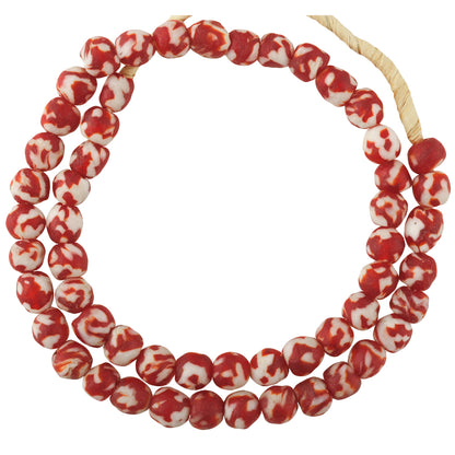 Handmade African Trade Beads: Recycled Ghana Glass Beads
