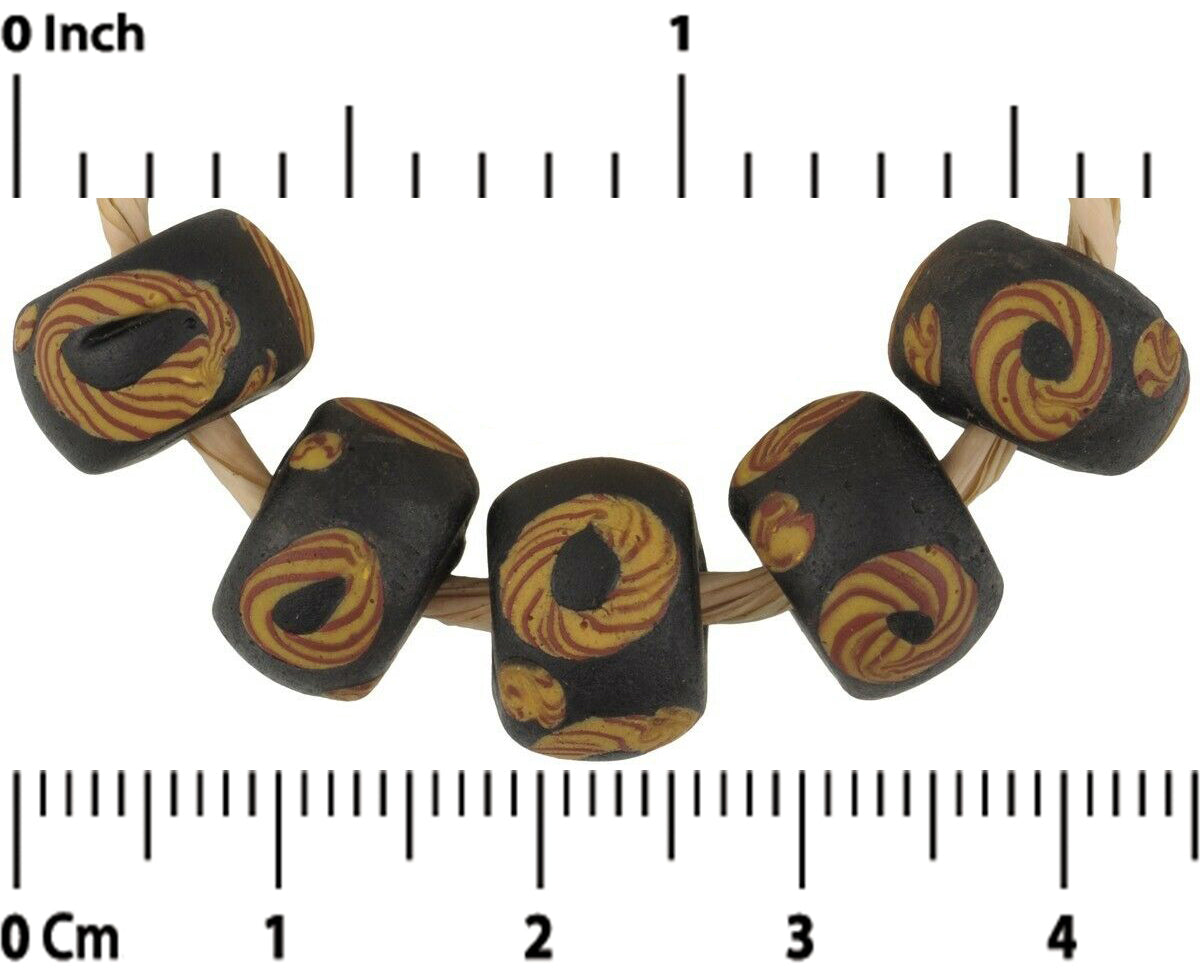 Antique Venetian trade beads lampwork glass - Tribalgh