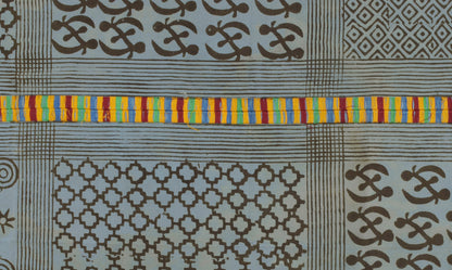 Adinkra Symbols ткань ашанти африканская ткань Гана тисненая вручную дизайн интерьера - Tribalgh