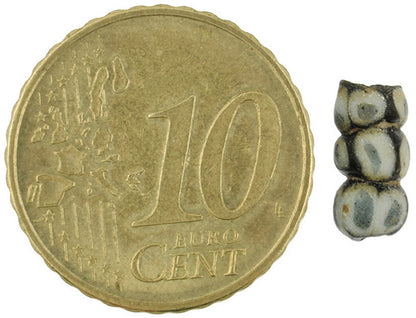 Perlina per il commercio di vetro islamico antico raro 1200 d.C. SB-22671