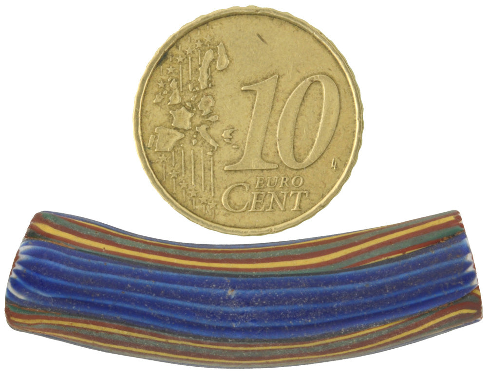 Seltene alte Ellenbogen Millefiori venezianische Glasperlen afrikanischen Handel SB-30247