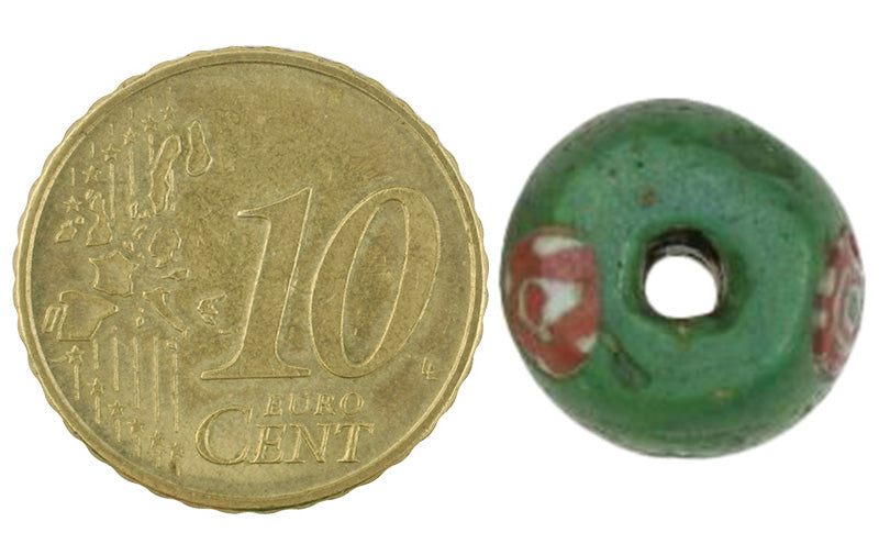 Antikes Glasmosaik aus der islamischen Zeit Handelsperle um 1200 n. Chr. SB-18540
