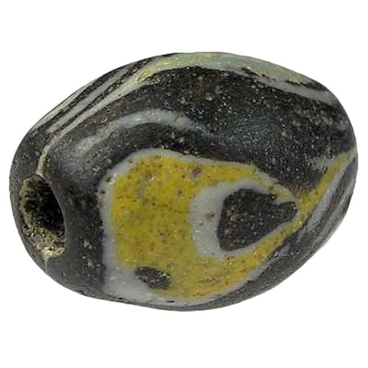 Antique Islamic folded glass Trade Bead 1200 AD SB-17736