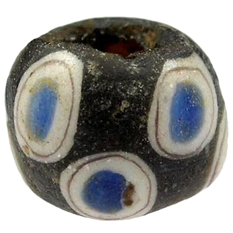 Rare Antique Islamic glass Trade Bead Circa 1200 AD SB-17995