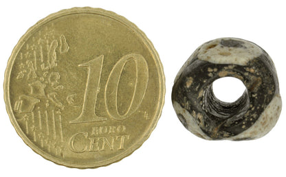 Редкий старинный глаз Исламская стеклянная бусина 1200 г. н.э. SB-23149