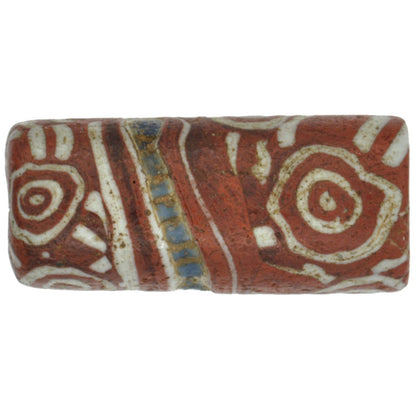 Antico periodo islamico Commercio di vetro a mosaico Bead c1200 AD SB-23187