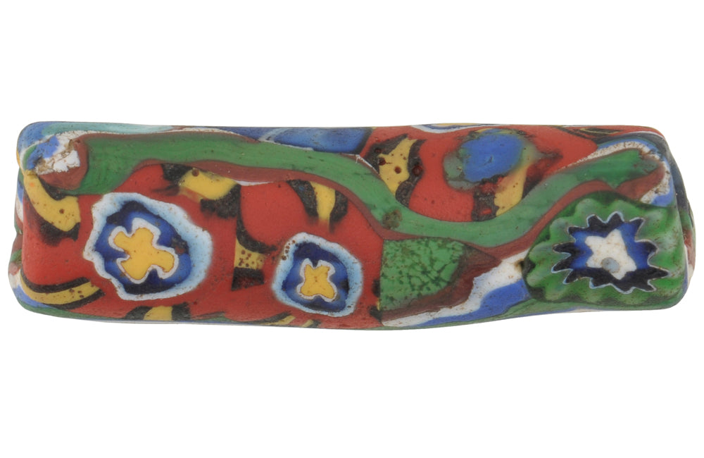 Seltener afrikanischer Handelsperlenbogen altes Millefiori Venezianisches Glasperlen-Murano-Mosaik SB-36052