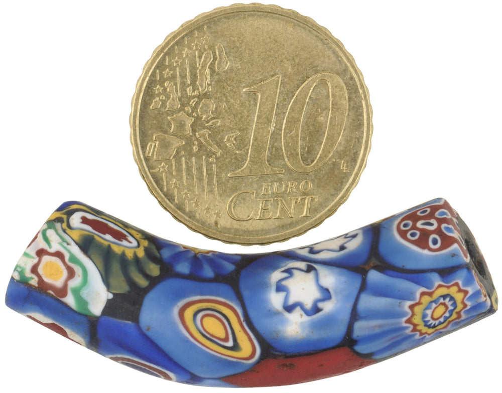 Afrikanischer Handel Antike Perle Millefiori Venezianischer Glaskrümmer alte Multimurrine SB-37810