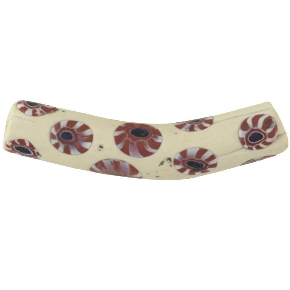 Elbow Millefiori Venezianisches Mosaikglas Trade Bead African Trade SB-30131