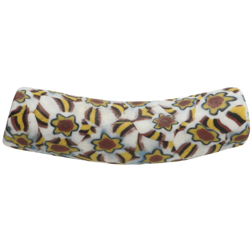 Elbow Millefiori Venezianisches Mosaik Glasperle Afrikanischer Handel SB-30128